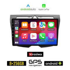 KIROSIWA KIA PICANTO (2008 - 2011) Android οθόνη αυτοκίνητου 8GB + 256GB με GPS WI-FI (ηχοσύστημα αφής 9" ιντσών Android Auto Apple Carplay Youtube Playstore MP3 USB Radio Bluetooth Mirrorlink εργοστα