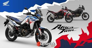 Honda CRF 1100 '24 Προσφορά με κάγκελα και προβολ