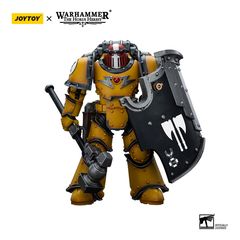Warhammer The Horus Heresy Action Figure 1/18 Imperial Fists Legion MkIII Breacher Squad Sergeant with Thunder Hammer 12 cm