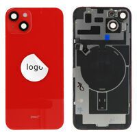 For iPhone/iPad (AP14PL0024RPG-C) Back Glass (Pulled C) - Red, For iPhone 14 Plus