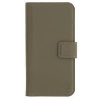 Promiz (PZ-10695) Wallet Case - Olive Green, Apple iPhone 16 Plus