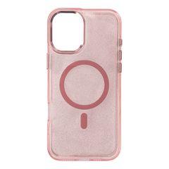 Glitter Case MagSafe for iPhone 16 - pink with glitter-thumb-0