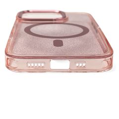 Glitter Case MagSafe for iPhone 16 Plus - pink with glitter-thumb-3