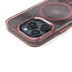Glitter Case MagSafe for iPhone 16 Plus - pink with glitter-thumb-1