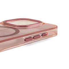 Glitter Case MagSafe for iPhone 16 Plus - pink with glitter-thumb-2