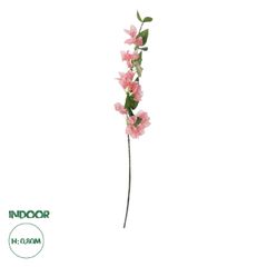 GloboStar® Artificial Garden BOUGAUVILLEA BRANCH 20655 Τεχνητό Διακοσμητικό Κλαδί Μπουκανβίλιας Ροζ - Πορτοκαλί Y80cm