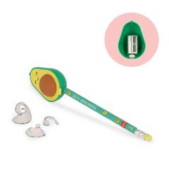 LEGAMI ΞΥΣΤΡΑ ΜΕ ΓΟΜΑ PENCIL SHARPENER WITH ERASER - LET'S AVOCUDDLE (ΑΒΟΚΑΝΤΟ) PSAVO0001