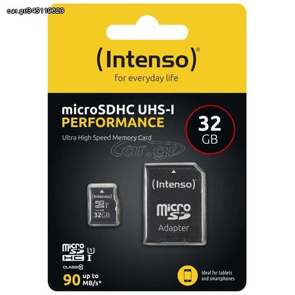 Intenso microSD-Card Class10 UHS-I 32GB (3424480) (NSO3424480)