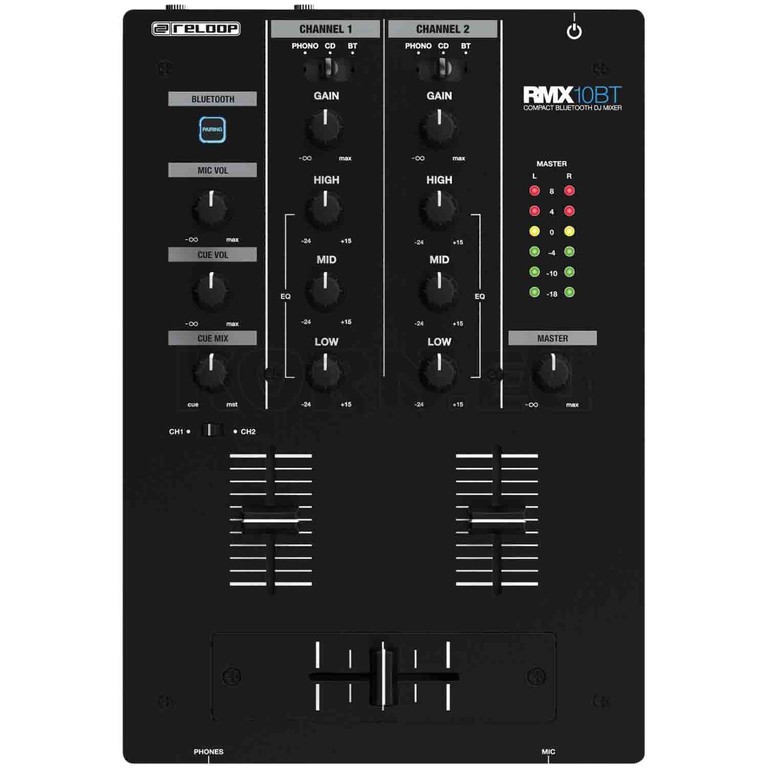 Reloop RMX-10 BT Dj MIXER 2 CHANNELS - Reloop