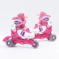 SMJ Sport Combo Pink LED set 2in1 Roller Skates HSTNK000009549-thumb-1