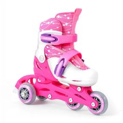 SMJ Sport Combo Pink LED set 2in1 Roller Skates HSTNK000009549-thumb-4