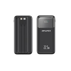 Powerbank - P106K - 10.000mah - 22.5W - AWEI - 003713 - Black