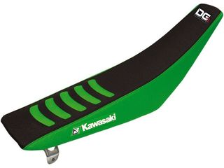 ΚΑΙΝΟΥΡΙΟ!!! - Κάλυμμα σέλας BlackBird racing Double Grip 3 για KAWASAKI KX 450 F 2019-2020 αδιάβροχο Μαύρο| Πράσινο