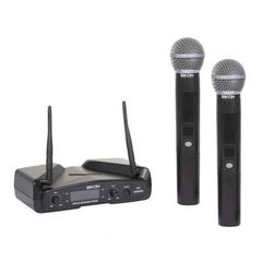 EIKON WM300DM Dual Channel UHF Wireless Handheld Microphone System - EIKON