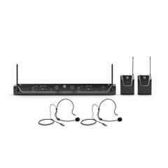 LD Systems U306 BPH 2 Dual - Wireless Microphone System with Headset Microphones 655 - 679 MHz - LD SYSTEMS
