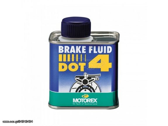 ΚΑΙΝΟΥΡΙΟ!!! - Υγρά φρένων DOT 4 Motorex 250ml