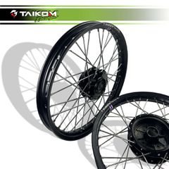 ΖΑΝΤΕΣ ΣΕΤ TAIKOM 1.40 / 1.60 ΜΑΥΡΕΣ ΜΕ ΝΙΚΕΛ ΑΚΤΙΝΑ DAYTONA SPRINTER / DAYTONA DV (ΔΙΣΚΟΦΡΕΝΟ ΠΙΣΩ)