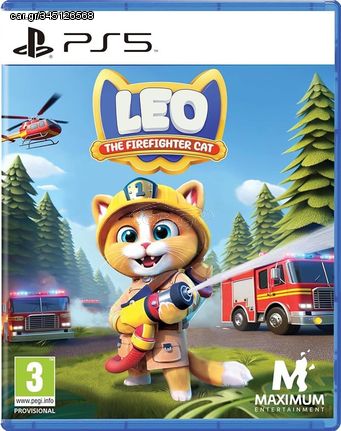 Leo the Firefighter Cat / PlayStation 5