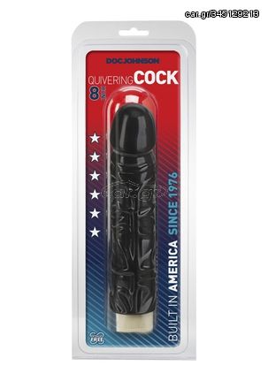 Quivering Cock - Realistic Multispeed Vibrator - 8" / 20 cm