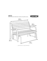 Lifetime 60276 rocking bench-thumb-6