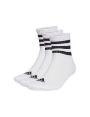 Adidas 3Stripes Cushioned Sportswear MidCut Socks 3P HT3456