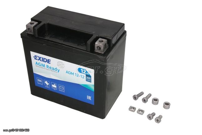 ΜΠΑΤΑΡΙΑ ΜΟΤΟΣΥΚΛΕΤΑΣ YTX14-BS EXIDE READY