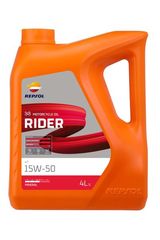 REPSOL RIDER 4T 15W50 4L Λάδι Μοτοσυκλέτας