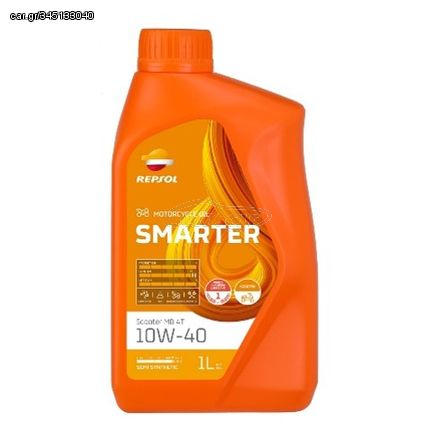 REPSOL SMARTER SMB 4T 10W40 1L Λάδι Μοτοσυκλέτας