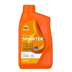 REPSOL SMARTER SPORT 4T 10W30 1L Ημισυνθετικό Λάδι Μοτοσυκλέτας