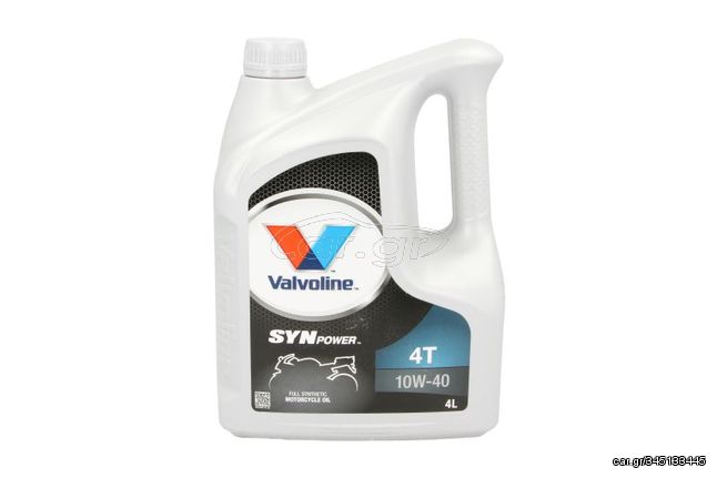 4T engine oil VALVOLINE SYNPOWER 10W40 4l