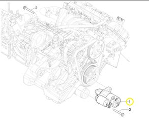 Μίζα Piaggio Porter NP6 Benzina/Metano SW 2650 2021-2022 1A013138