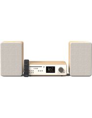 PURE Classic Stereo Oλοκληρωμένο Hχοσύστημα με Bluetooth, Λευκό / Bελανιδιά