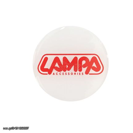 LAMPA ΑΥΤΟΚΟΛΛΗΤΑ ΖΑΝΤΩΝ 6,7 cm ΛΕΥΚΟ/ΚΟΚΚΙΝΟ ΣΜΑΛΤΟΥ - 4 ΤΕΜ.