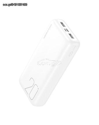 XO PR183 Λευκό Light Display Power Bank 20000mAh*