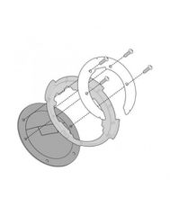 Givi Βάση Tanklock Tankbag Voge Valico 525 DSX 23-24/Valico DSX 900 24 BF79