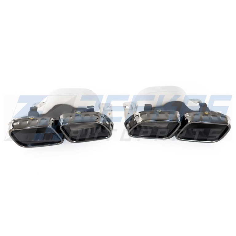 Απολήξεις εξάτμισης Black κατάλληλο για MERCEDES E-Class (W213) Sedan Estate (2020-2023)