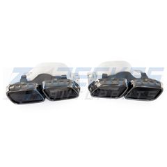 Απολήξεις εξάτμισης Black κατάλληλο για MERCEDES E-Class (W213) Sedan Estate (2020-2023)