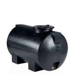 Δεξαμενή Πλαστική Οριζόντια 1100lt Μαύρη