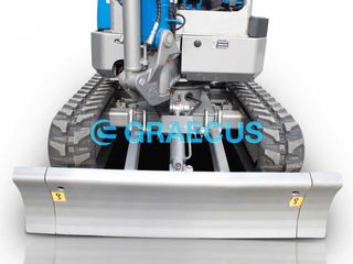 Εκσκαφάκι (διαβολάκι) Graecus 2025 Εκσκαφέας 2T, Diesel, με περιστροφή στην μπούμα, πτυσσόμενες-thumb-1