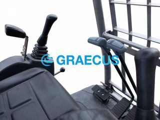 Εκσκαφάκι (διαβολάκι) Graecus 2025 Εκσκαφέας 2T, Diesel, με περιστροφή στην μπούμα, πτυσσόμενες-thumb-2