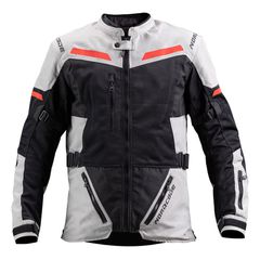 Nordcode Dune WP Jacket Grey/Red-thumb-1