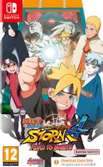 NSW Naruto Shippuden Ultimate Ninja Storm 4: Road To Boruto (Code in a Box)