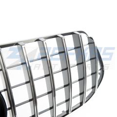 Μάσκα εμπρός Χρώμιο κατάλληλο για MERCEDES GLE (W167) SUV (C167) Coupe (2018-On) Panamericana GT AMG-Line-thumb-2