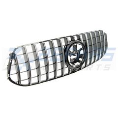 Μάσκα εμπρός Χρώμιο κατάλληλο για MERCEDES GLE (W167) SUV (C167) Coupe (2018-On) Panamericana GT AMG-Line-thumb-1