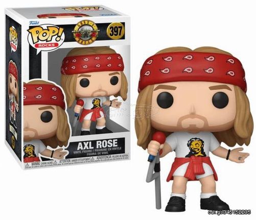 Funko Pop! Rocks: Guns N Roses - Axl Rose (1992)* #397 Vinyl Figure