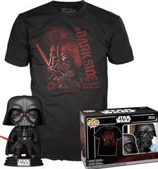 Funko Pop!  Tee (Adult) Disney: Star Wars - Darth Vader (Special Edition) Vinyl Figure  T-Shirt (XL)