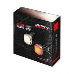 Αξεσουάρ Φώτα USB  BRN KIT Cube lights ζεύγος εμπρός+πίσω