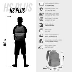 Wednesday Chains adaptable backpack 43cm-thumb-3