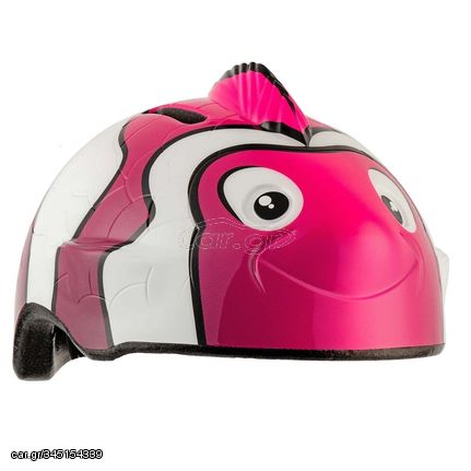 Crazy Safety - Fish Bicycle Helmet - Pink (102001-02) / Toys