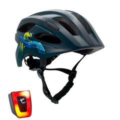 Crazy Safety - Arrow Bicycle Helmet - Black/Blue (160101-04-01) / Toys